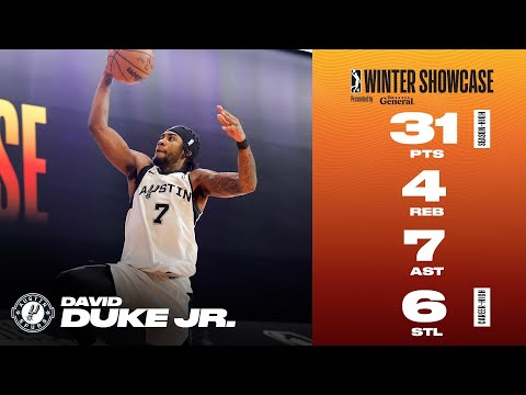 David Duke Jr. Pours In Season-High 31 Points, Sets Career-High In Steals