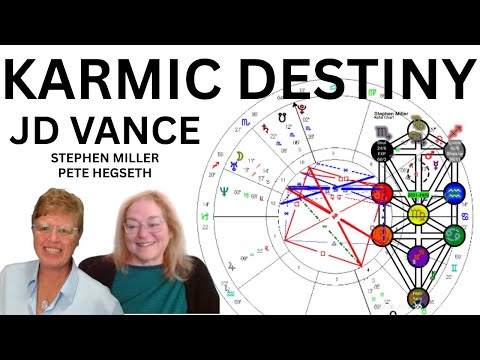 Karmic Destiny Of JD Vance, Miller & Hegseth, Tarot, Astrology, Kabbalah & Numerology!  DEEP DIVE!