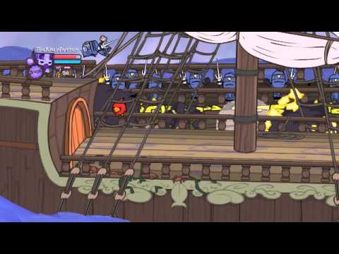 CastleCrashers pt 12 Epic Ninja Pirate Dubstep Battle
