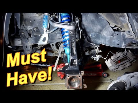 My Tacoma NEEDED This For BETTER OFF-ROADING - Maxtrac Spindle Install