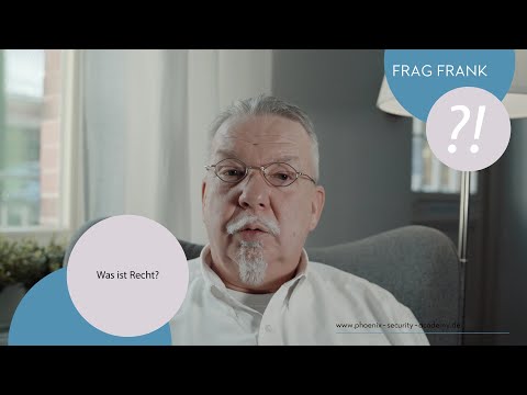 FRAG FRANK #1 - Was ist Recht ?