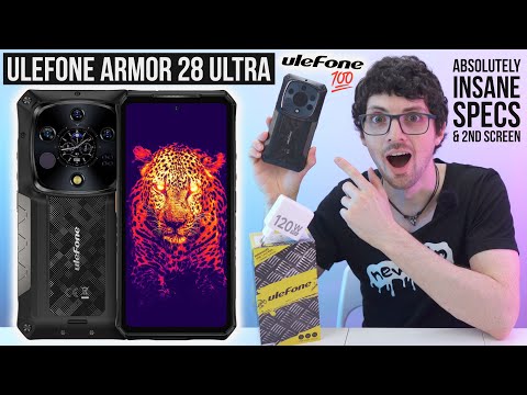 2025's Best Rugged Phone! - Ulefone Armor 28 Ultra Review & Test (2nd Screen & Thermal Version)