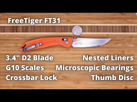 FreeTiger FT31: Review & Teardown (Knife Content)