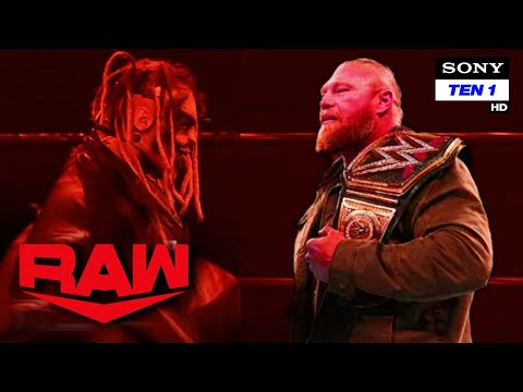 WWE Raw The Fiend Return & Attack Brock Lesnar 17 January 2022 - WWE Raw Highlights today 17/01/2022