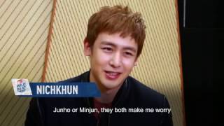 Who Worries Nichkhun The Most? | 2PM WILD BEAT | E!