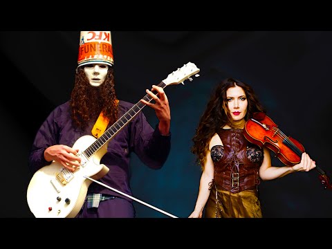 MAGGOT BRAIN - Buckethead (with Lili Haydn & Praxis) 🎻🎸🤘