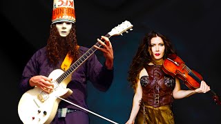 MAGGOT BRAIN - Buckethead (with Lili Haydn &amp; Praxis) 🎻🎸🤘