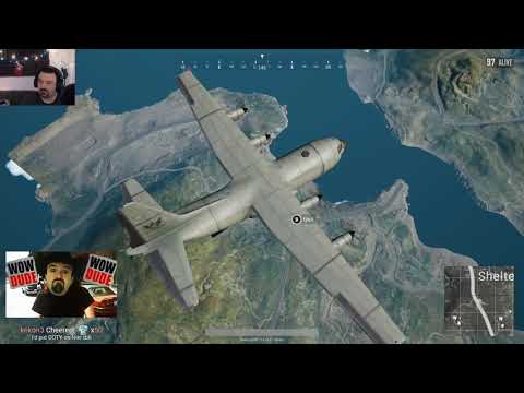 PlayerUnknown's Battlegrounds PREMIERE gameplay (Xbox One) pt29 - A Pipe Dream (Nice bug!)