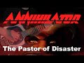 Annihilator - The Pastor Of Disaster Guitar Solo Cover