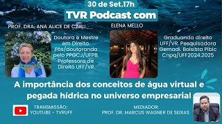 A importância dos conceitos de água virtual e pegada hídrica no universo empresarial