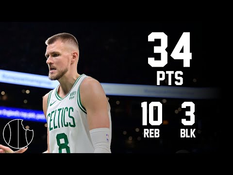 Kristaps Porzingis Highlights | Thunder vs. Celtics | 2nd Jan 2024