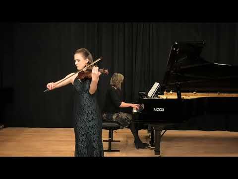 Brahms Violin concerto 1st mvt  / Anna Stube