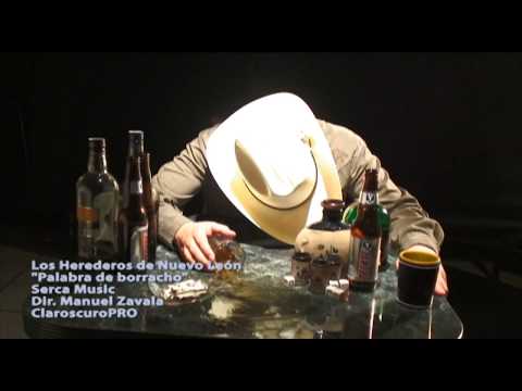 Los Herederos de Nuevo León - Palabra de Borracho ( Video Oficial )