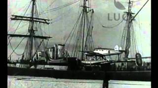 La spedizione dell'ammiraglio fra le montagne di ghiaccio alla deriva