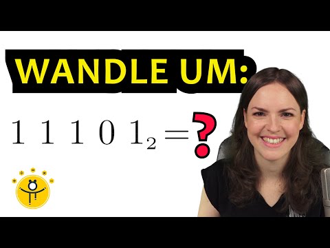 BINÄRSYSTEM in Dezimalsystem umwandeln – Dualsystem einfach erklärt, Informatik