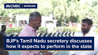 India elections: BJP's Tamil Nadu secretary discusses how it expects to perform in the state