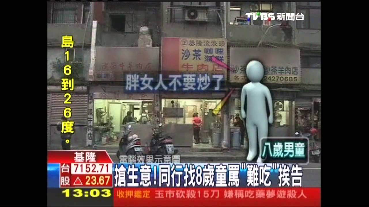 同行相忌　找8歲打手怒罵嗆「難吃」
