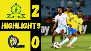 Download lagu MAMELODI SUNDOWNS vs ORBIT COLLEGE | ALL GOALS & HIGHLIGHTS | BETWAY PREMIERSHIP  mp3