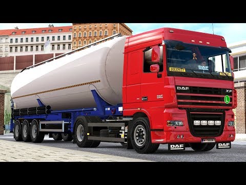ETS2 1.28 ProMods 2.20 DAF XF105 Basel - Rennes