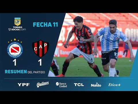 #TorneoSocios | Fecha 11 | resumen de Argentinos - Patronato