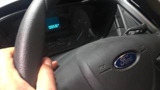 FORD TRANSIT VEHICLE - How to open hood