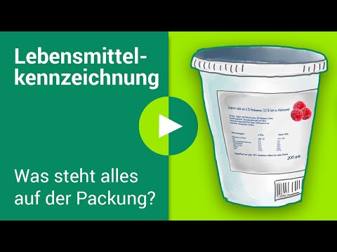 Lebensmittel-Kennzeichnung erklärt: Was steht auf der Verpackung?