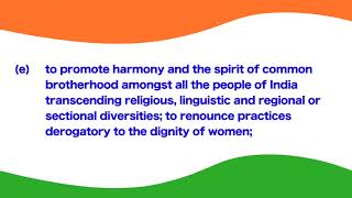 Fundamental Duties in English;?>