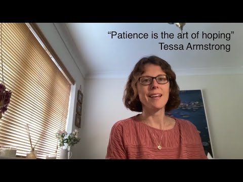 &ldquo;Patience is the art of hoping&rdquo;