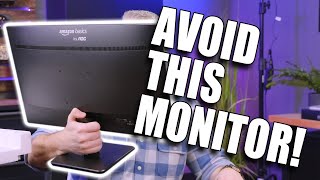 This monitor was a TERRIBLE value!