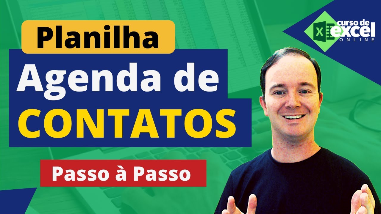 Como Fazer Agenda de Contatos no Excel