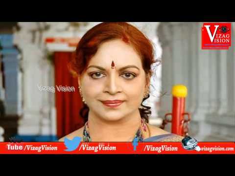 Senior Actress Vijaya Nirmala Passes Away Hyderabad,Vizag Vision...