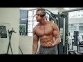 My Current Weight & Physique + LEG DAY (Full Workout)
