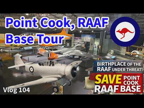 Museum & Base Tour RAAF Point Cook 🇦🇺 | History, Stories & Hidden Gems SAVE POINT COOK ✈️ vlog 104