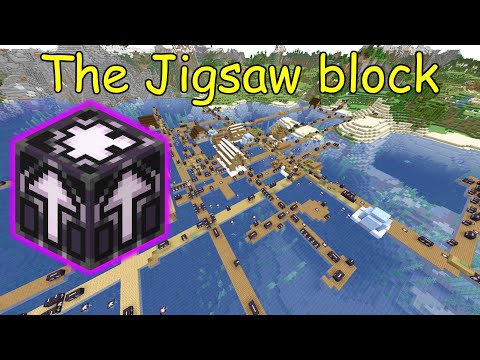 Mogi - Exploring Unknown Blocks of Minecraft: Create villages anywhere! Jigsaw block
