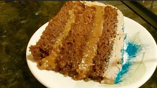 BOLO DE CHOCOLATE COM RECHEIO DE DOCE DE LEITE NO @paneladagi