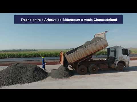 Contorno viário de Palotina fecha o ano com execução em 87%