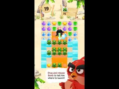Angry Birds Match. Level 6. Nivel 6. No Boosters. Gameplay
