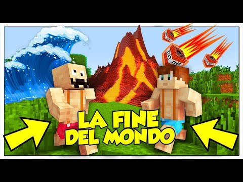 SOPRAVVIVIAMO ALLA FINE DEL MONDO DI MINECRAFT ITA!