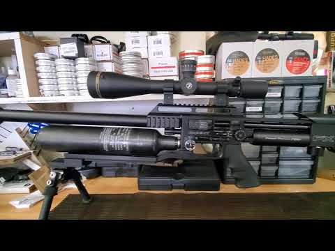 FX Impact M3 .25 JSB KO initial testing @50 yards