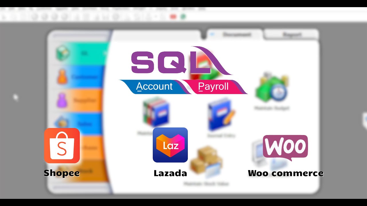 SQL Account - eCommerce Introduction