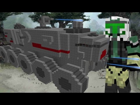 Star Wars "Turbo Tank" in Minecraft + Skins
