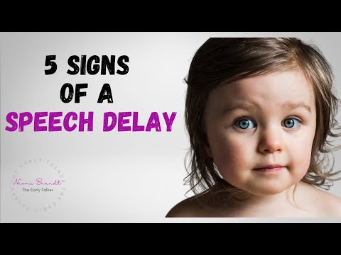Five signs your child might have a speech delay.
