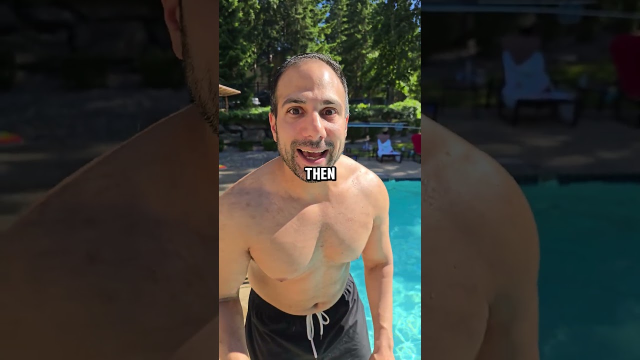 Right way to pee in the pool