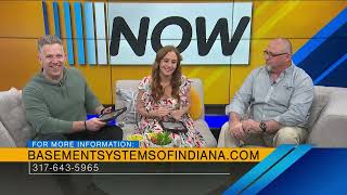 Watch video: Fox 59 Indy Now Segment Featuring Basement Systems of Indiana