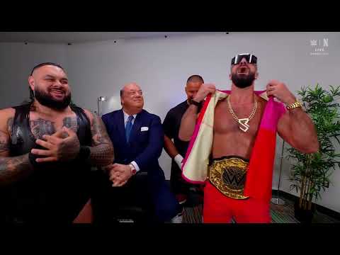 Seth Rollins celebrates with the rest of The Vision | Raw Aug 11, 2025