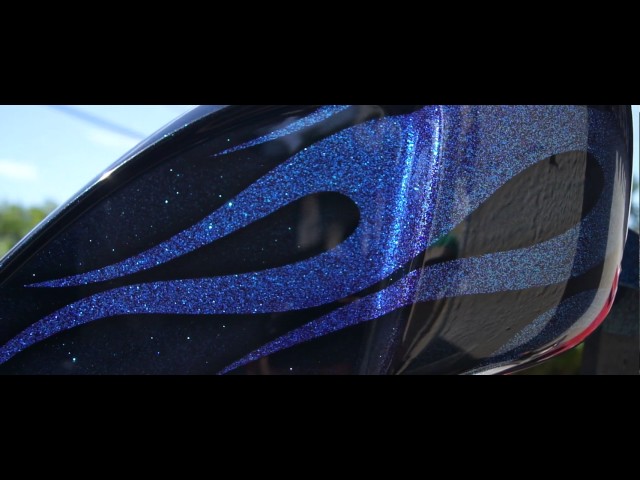 CUSTOMPAINT HARLEY-DAVIDSON SPORTSTER TANK FLAMES