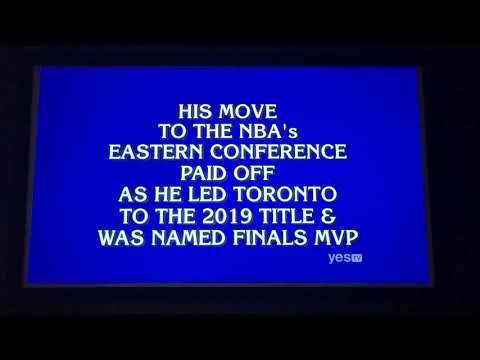 Jeopardy FUNNY moment, clue that relates to Toronto 😜 Jamie Tyrrell Day 2 (10/25/19)