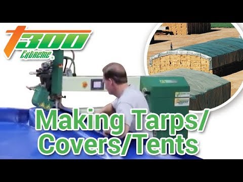 Traveling Heat Seaming Fabric Welding Machine | Tarps, Tents