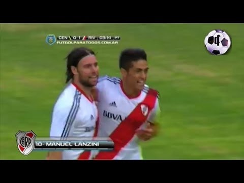 Gol Manuel Lanzini - Rosario Central 0 Vs River Plate 1 - Final 2014 - 2da Fecha