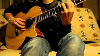 Radiohead - Like Spinning Plates Live version (Fingerpicking Guitar Cover) [lesson+tab]